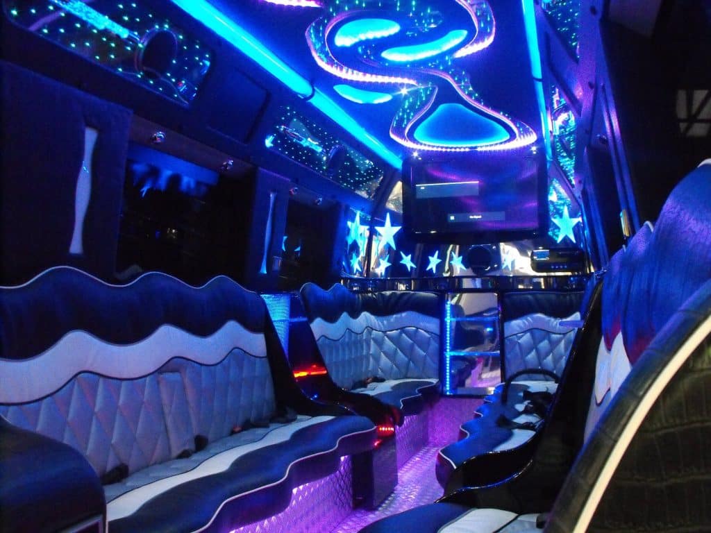 Limousines and chauffeur services for hire.