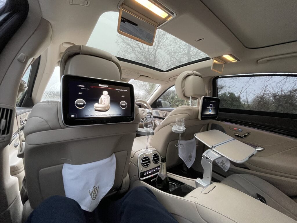 VIP Mercedes S class chauffeur hire