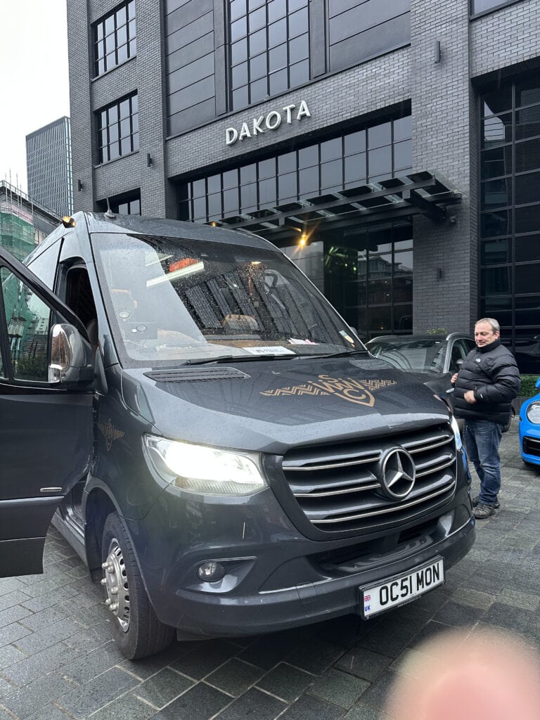 Manchester tour departing hotel