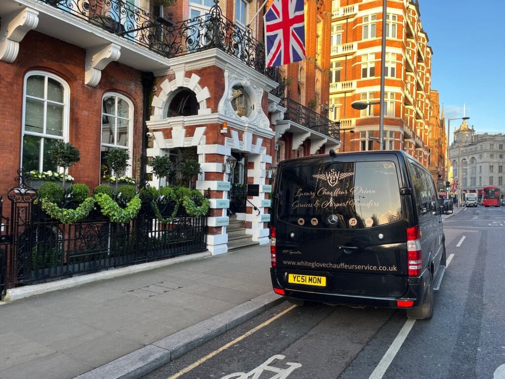 Event chauffeur hire