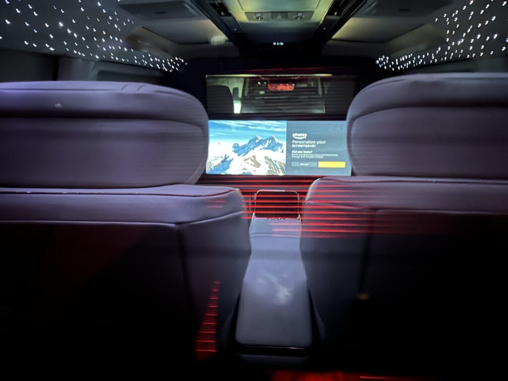 Lexus LM signature private jet experience