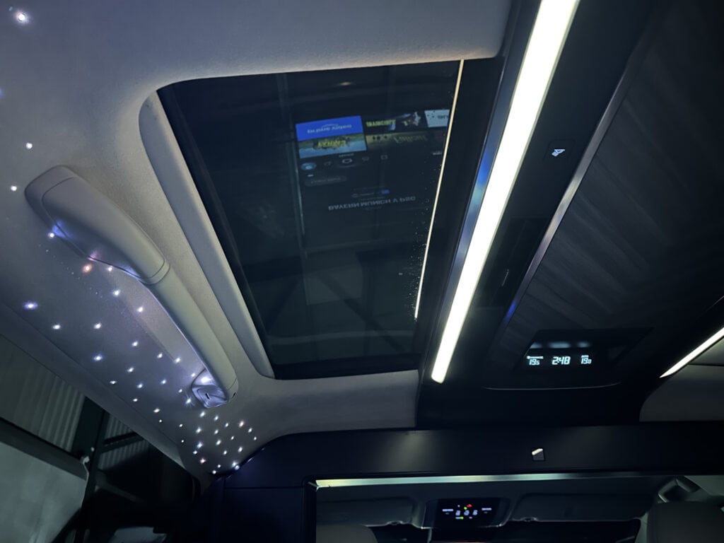 See the world in the Lexus LM signature