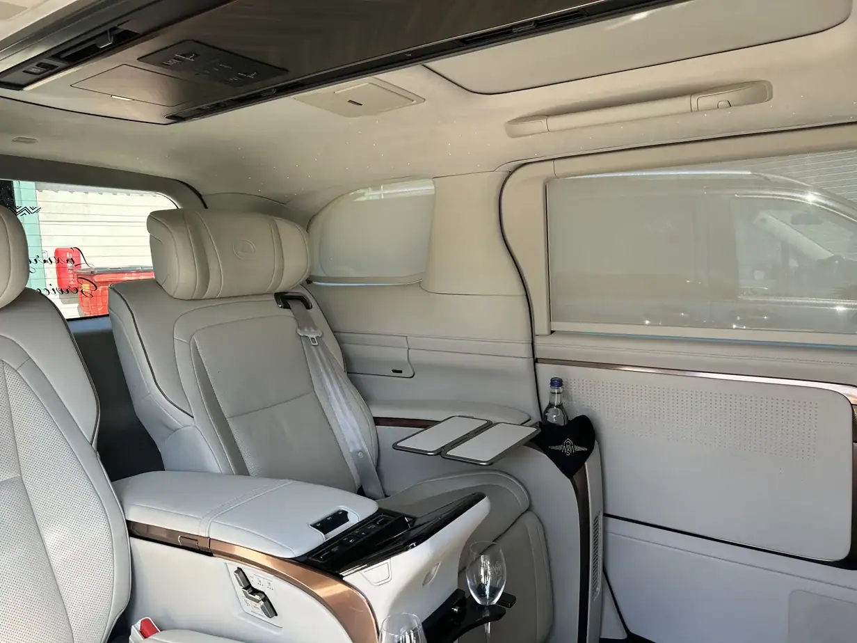 Working on the road with the Lexus LM