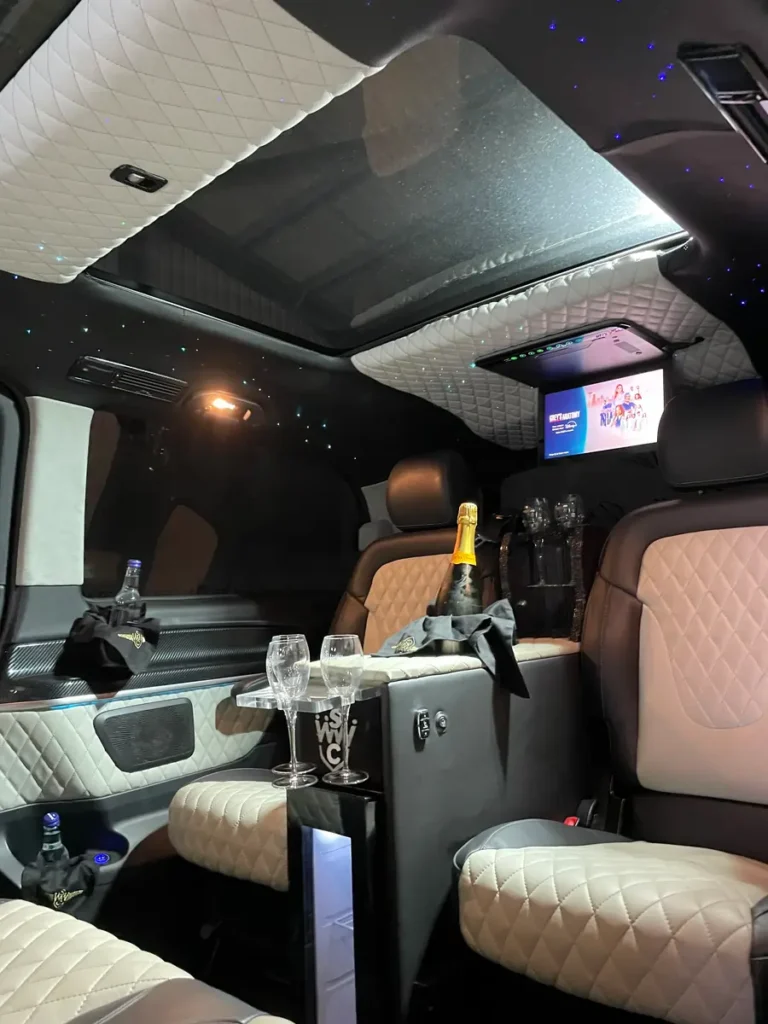 Mercedes V class hire Bury St. Edmunds