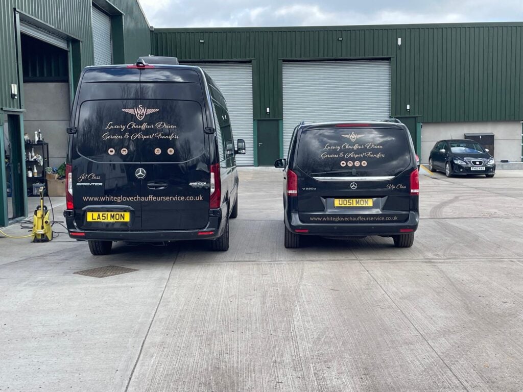 Chauffeur hire 7 seater minibus