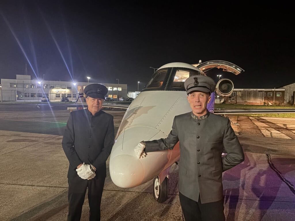 VIP private jet transfer