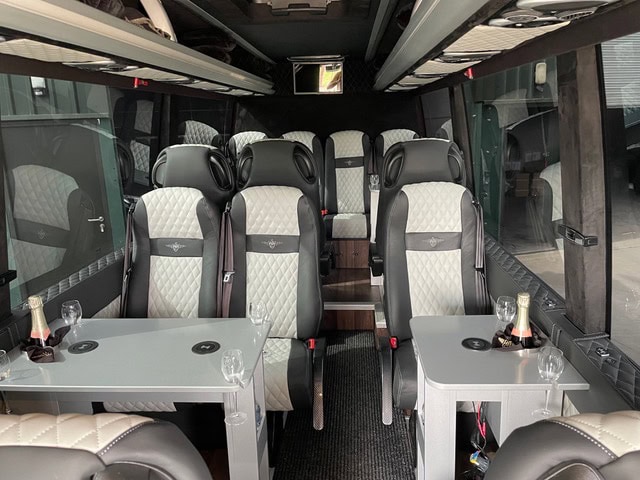 VIP minicoach for events in London