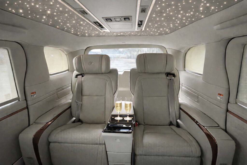 Signature lexus LM chauffeur hire